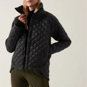 Athleta Whisper Featherless Jacket in Black
